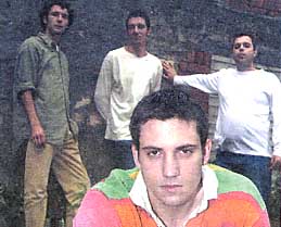 (left to right) Kyle, Johan, Aaron and Rob
