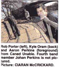 (left to right) Rob Kyle and Aaron
